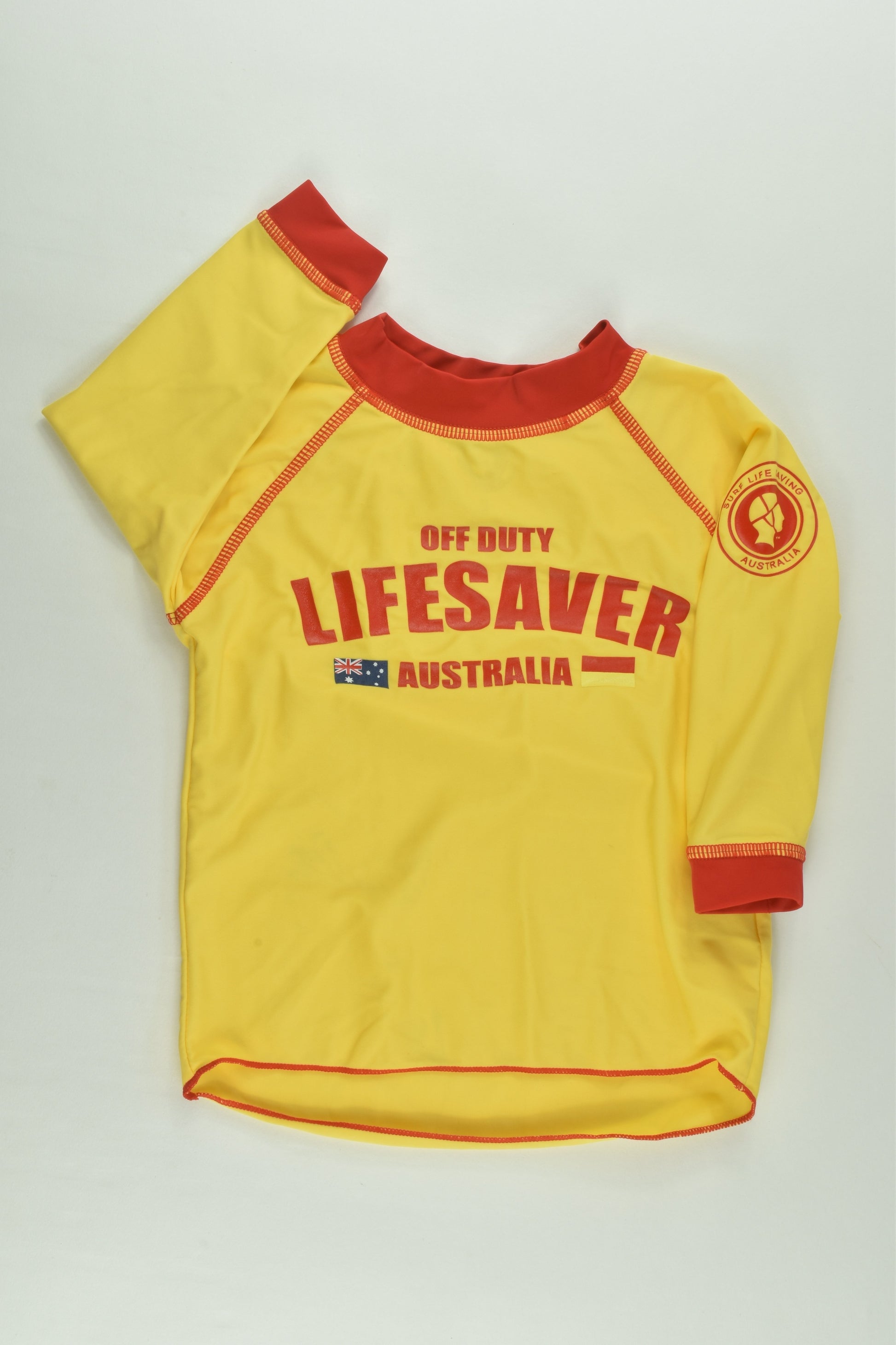 Surf Life Saving Australia Size 2 Rashie Top