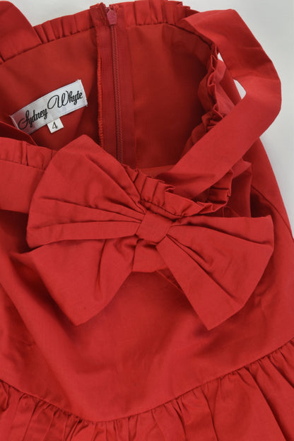 Sydney Whyte Size 4 Red Dress