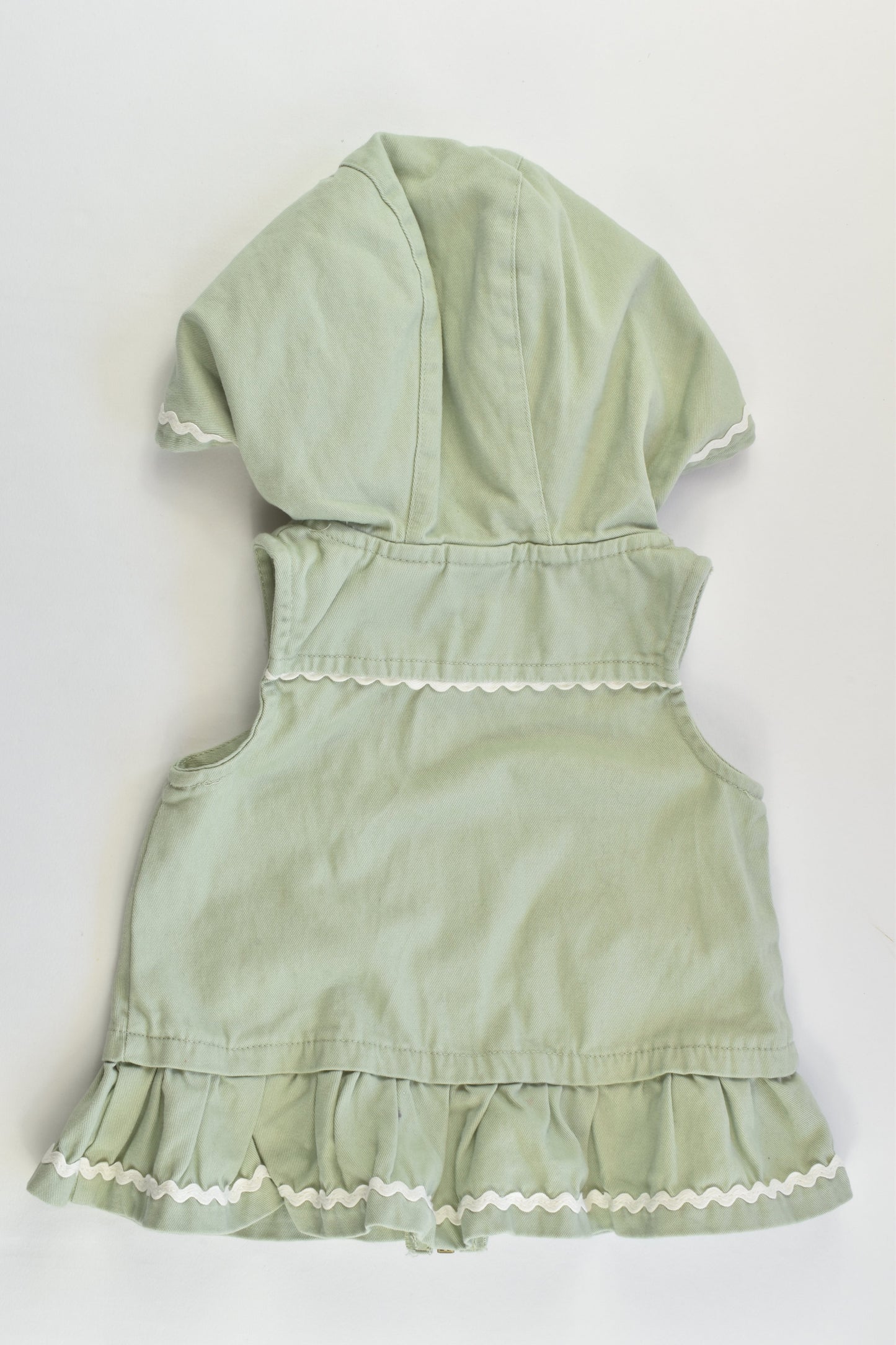 Tahari Baby Size 0 (6-9 months, 74 cm) Hooded Vest