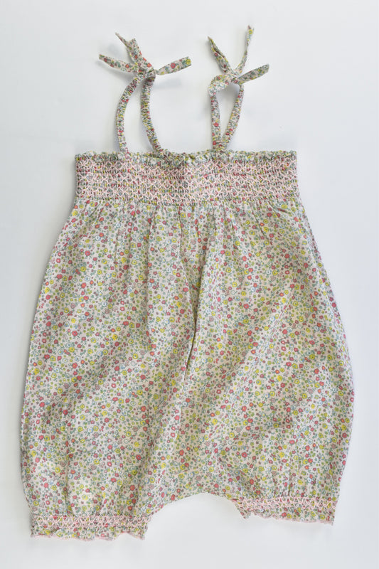 Tape à L'Oeil (France) Size 0 (12 months, 74 cm) Liberty Print Playsuit