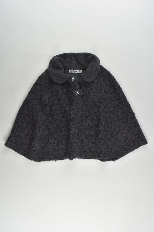 Tape à L'Oeil Size 3-4 (102 cm, 4 years) Knitted Poncho