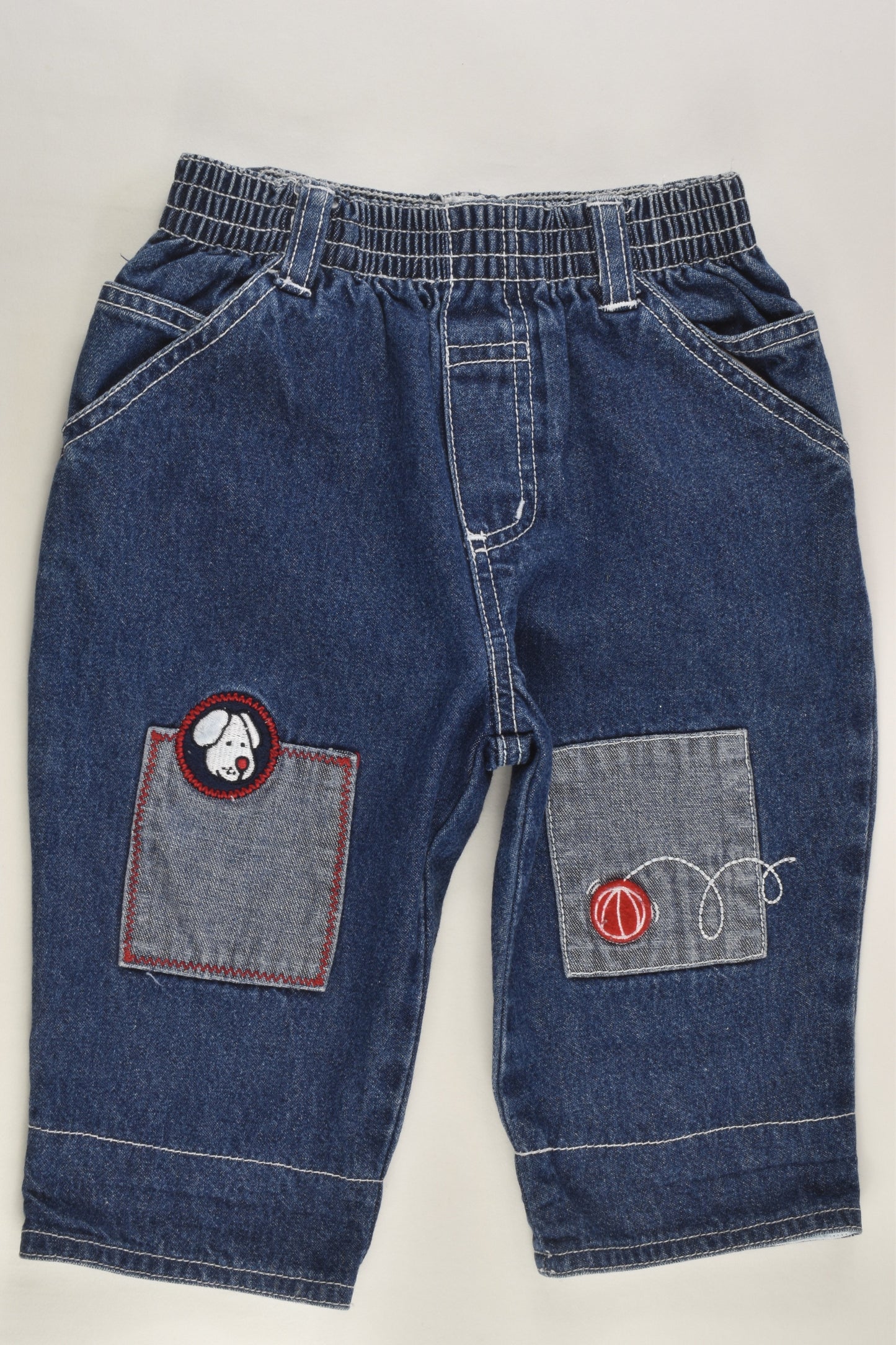 Target (Older Style) Size 0 Dog and Ball Denim Pants
