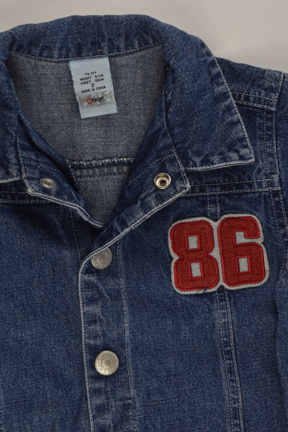 Target (Older Style) Size 2 'Mini Options' Denim Jacket