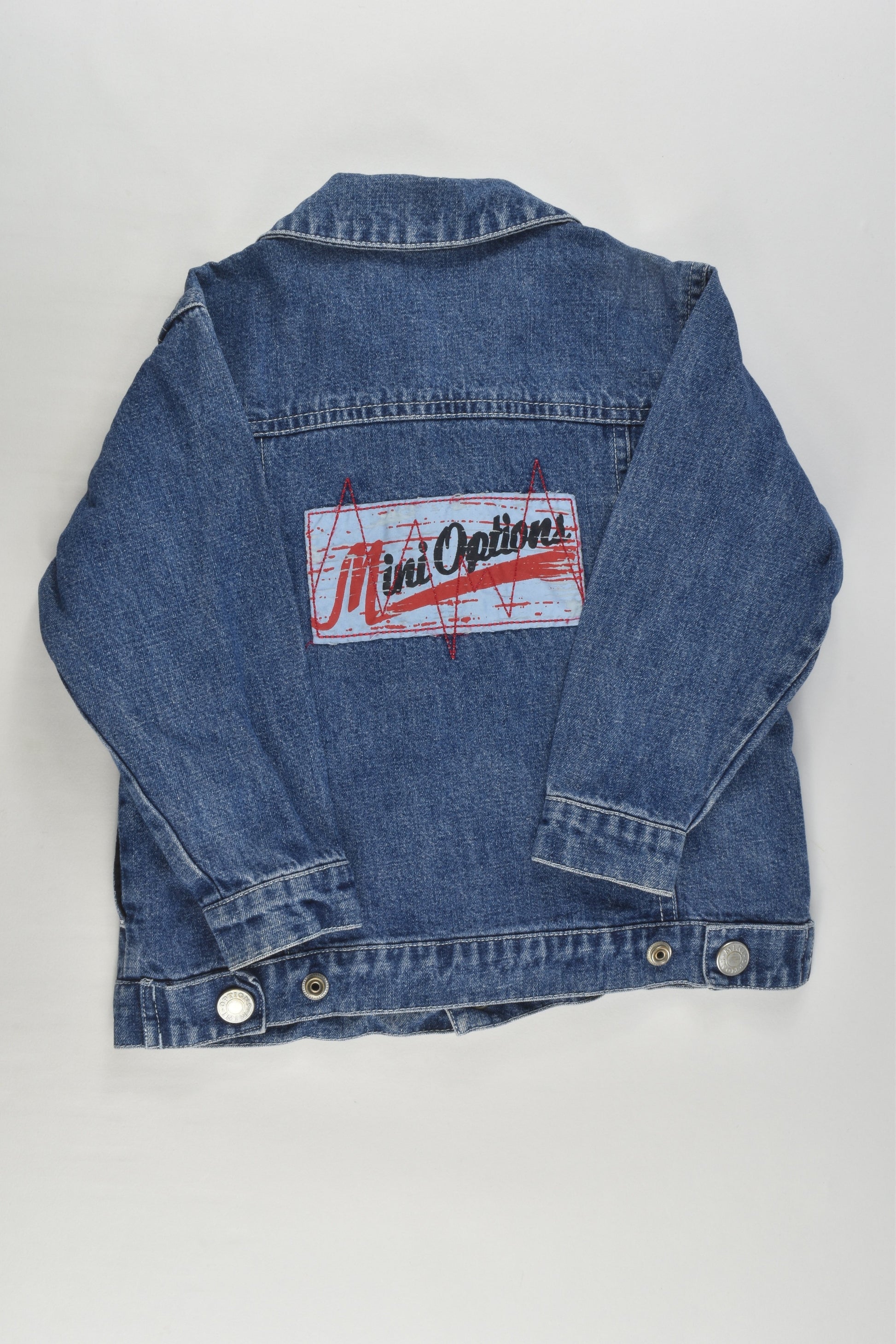 Target (Older Style) Size 2 'Mini Options' Denim Jacket