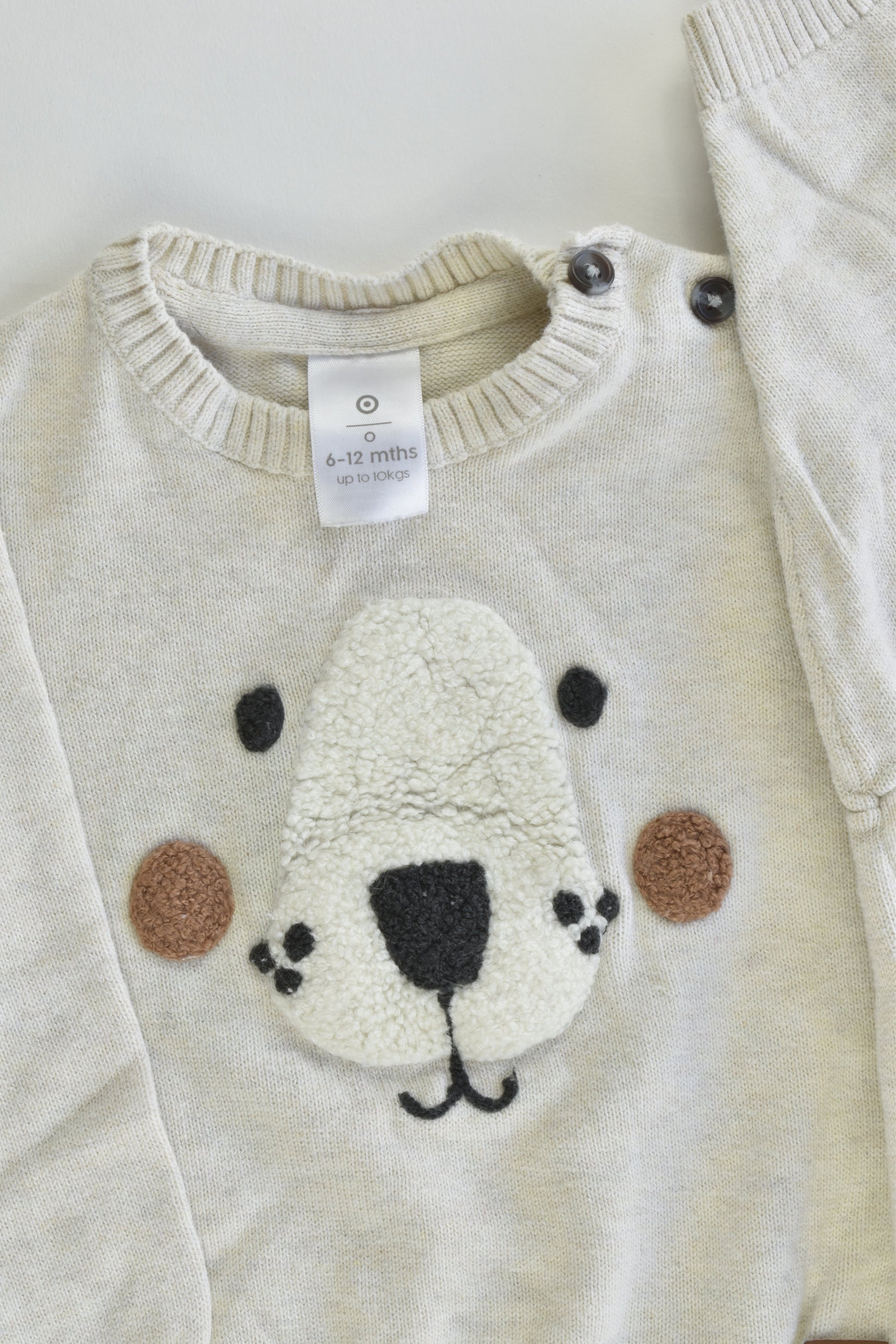 Target Size 0 (6-12 months) Bear Knitted Jumper