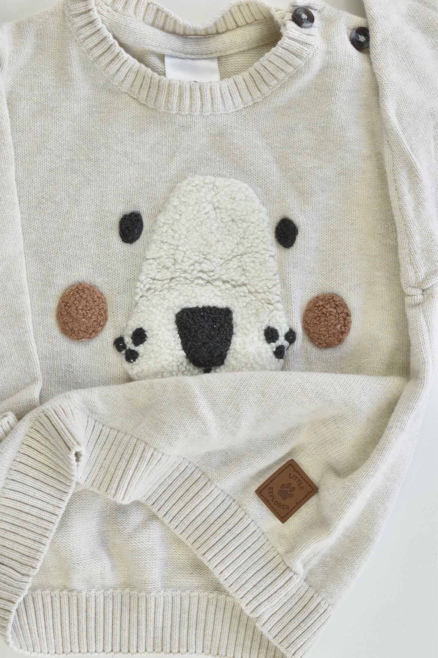 Target Size 0 (6-12 months) Bear Knitted Jumper