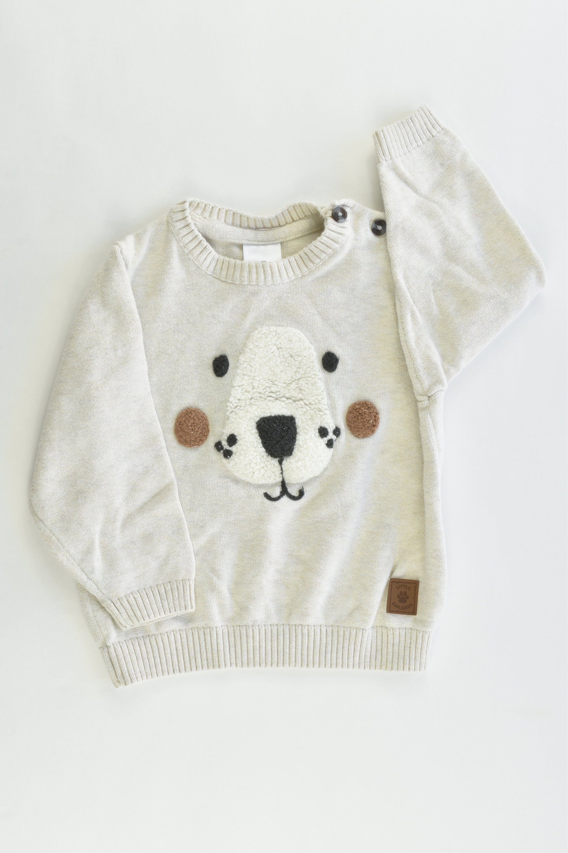 Target Size 0 (6-12 months) Bear Knitted Jumper