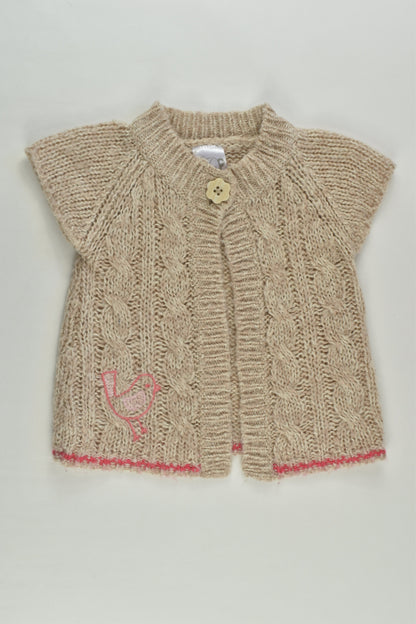 Target Size 0 (6-12 months) Bird Knitted Cardigan Vest