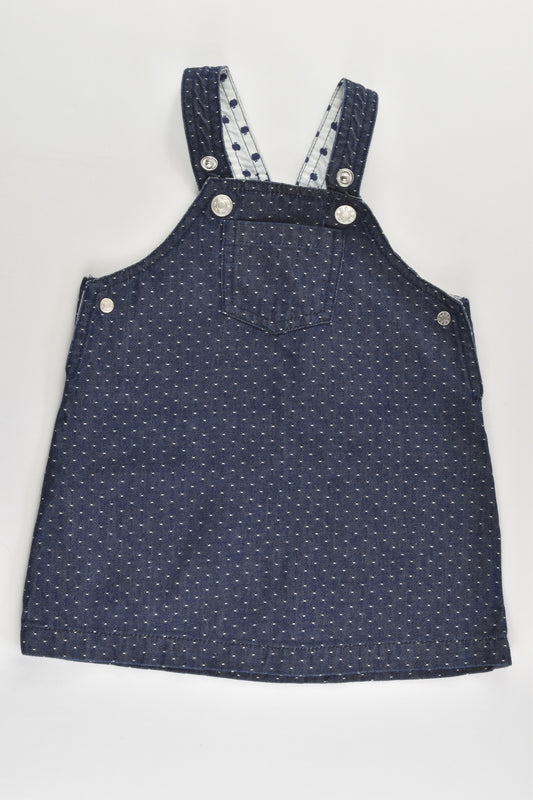 Target Size 0 (6-12 months) Denim Dress