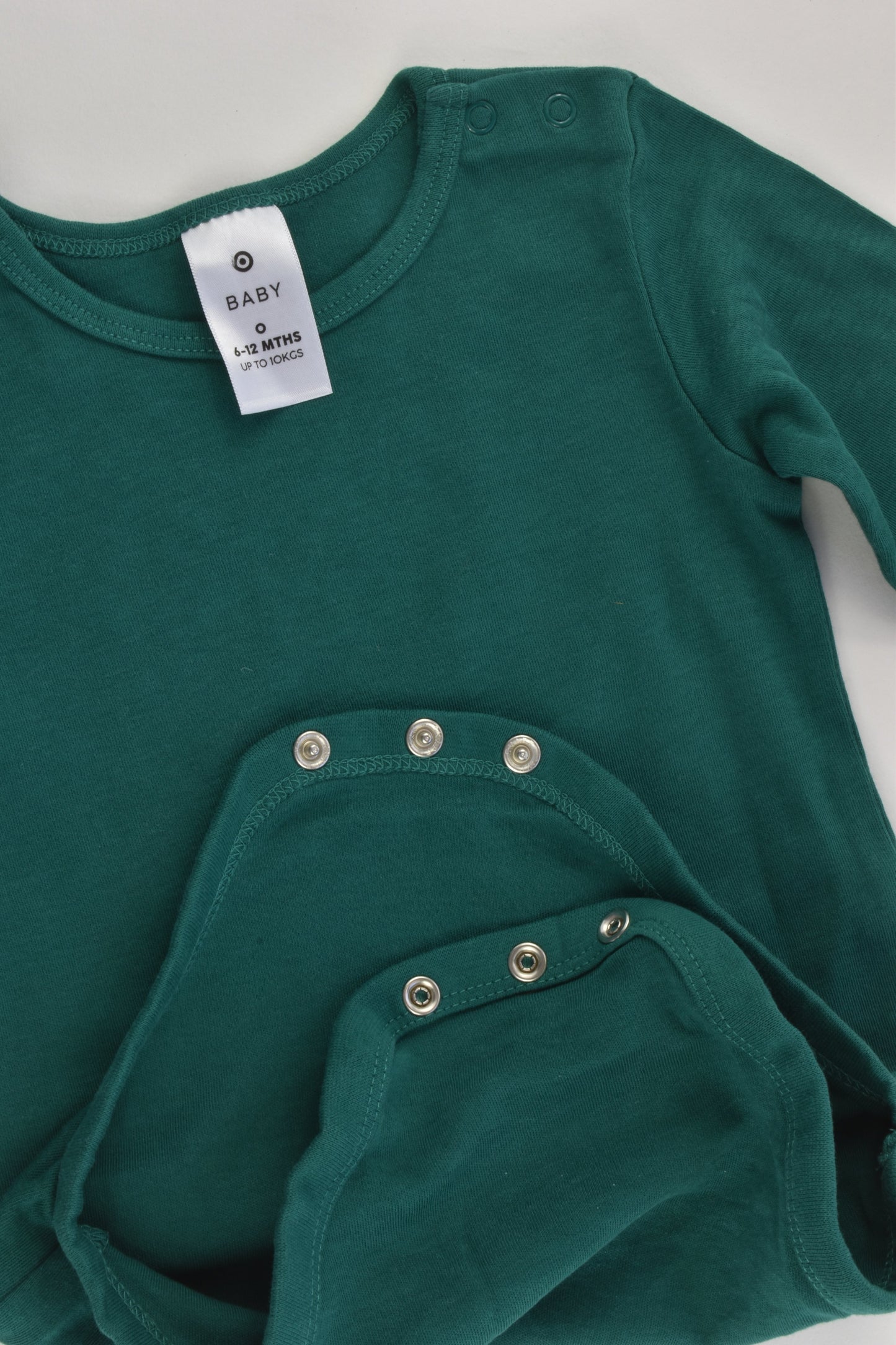 Target Size 0 (6-12 months) Green Bodysuit
