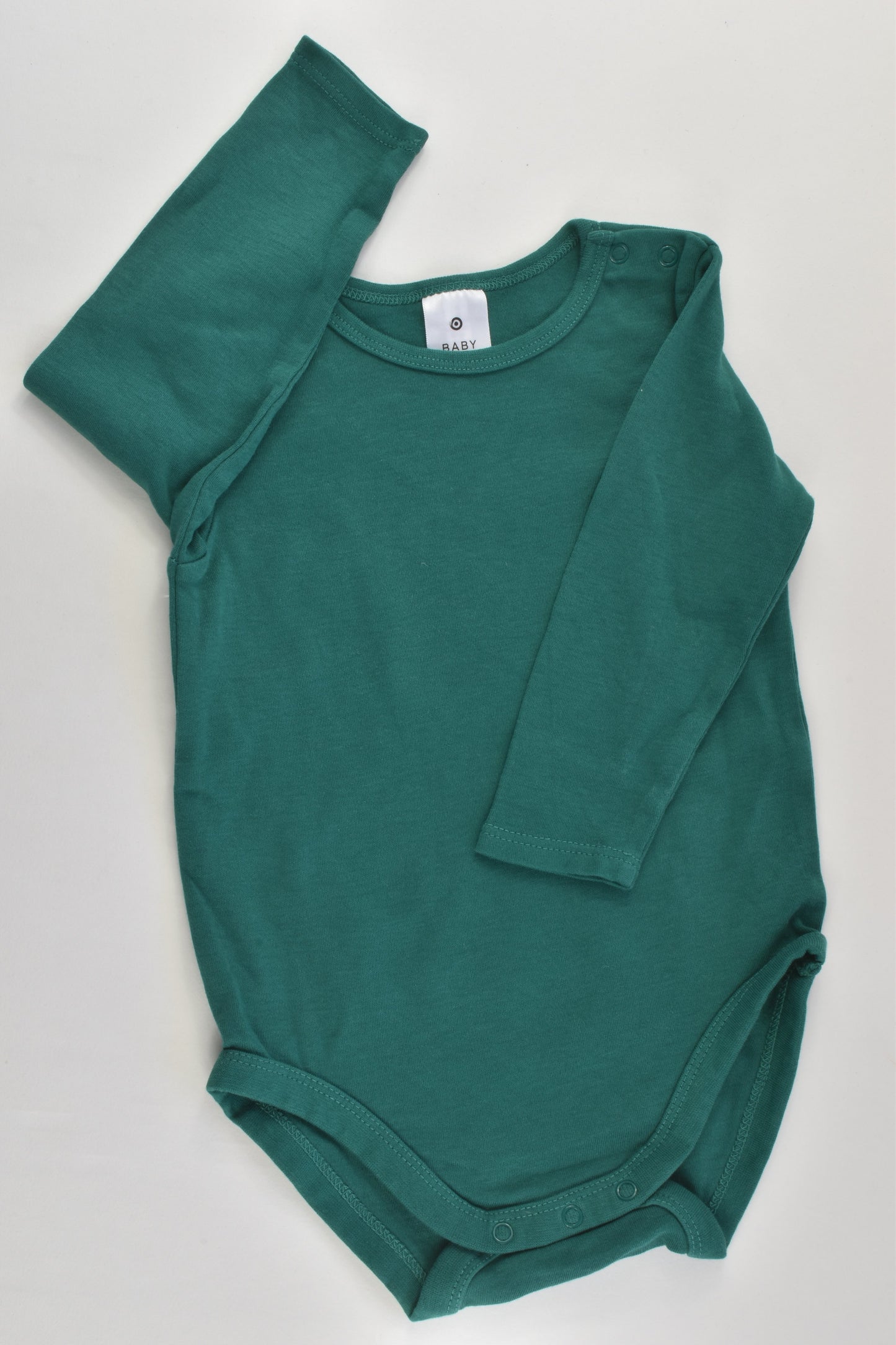 Target Size 0 (6-12 months) Green Bodysuit