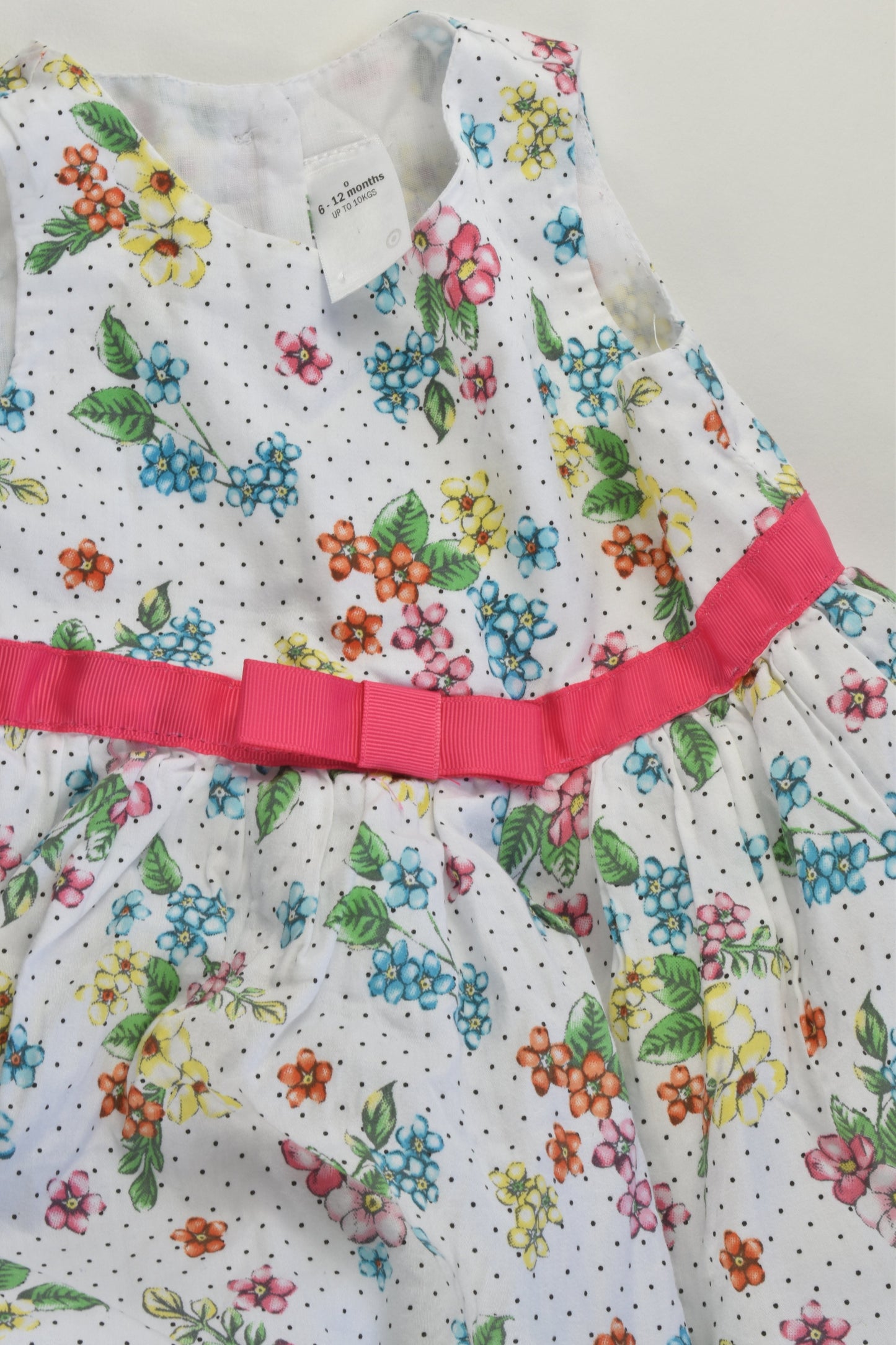 Target Size 0 (6-12 months) Lined Floral Tulle Dress