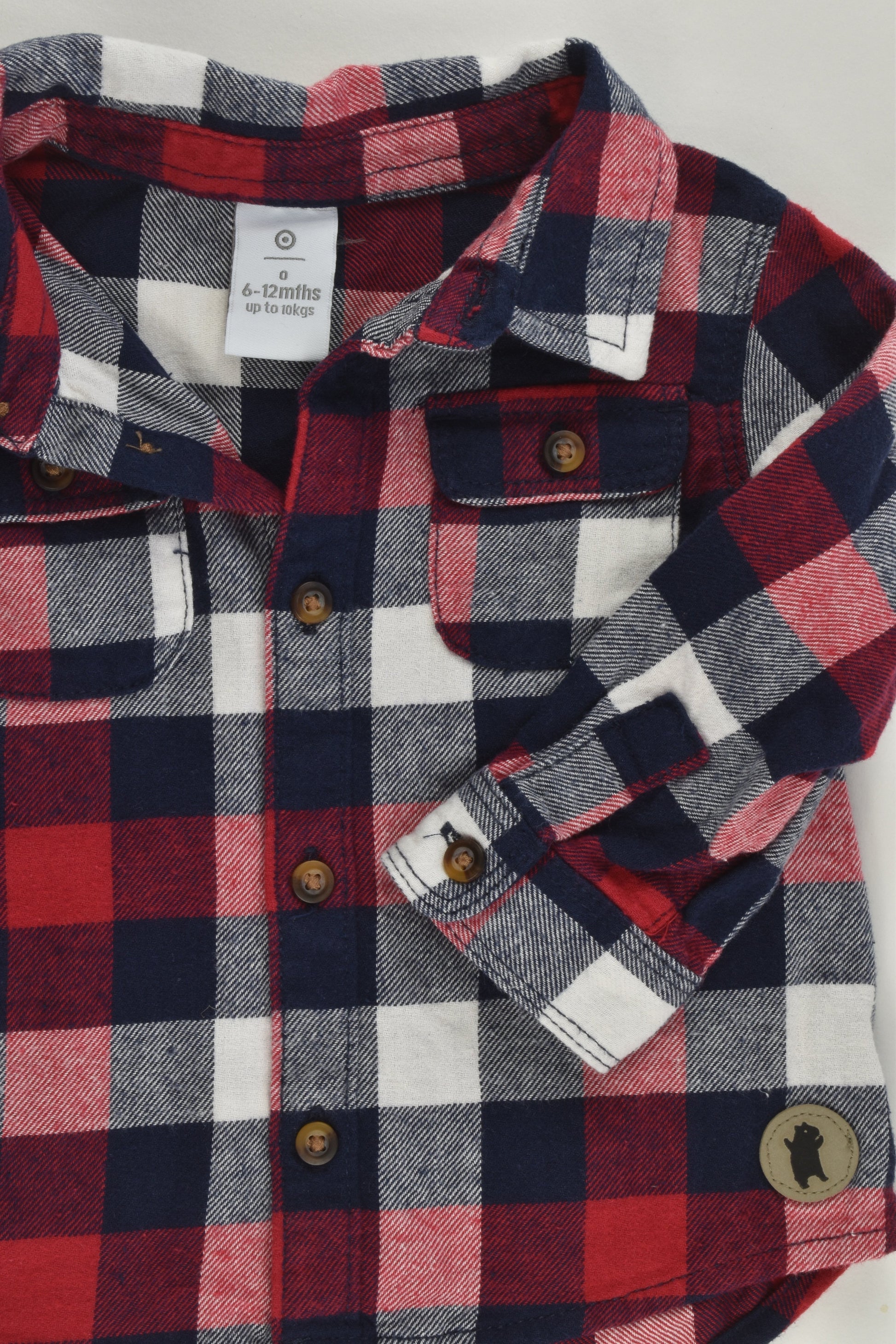 Target Size 0 Checked Casual Winter Shirt