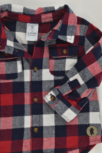 Target Size 0 Checked Casual Winter Shirt