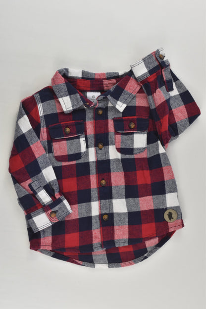 Target Size 0 Checked Casual Winter Shirt