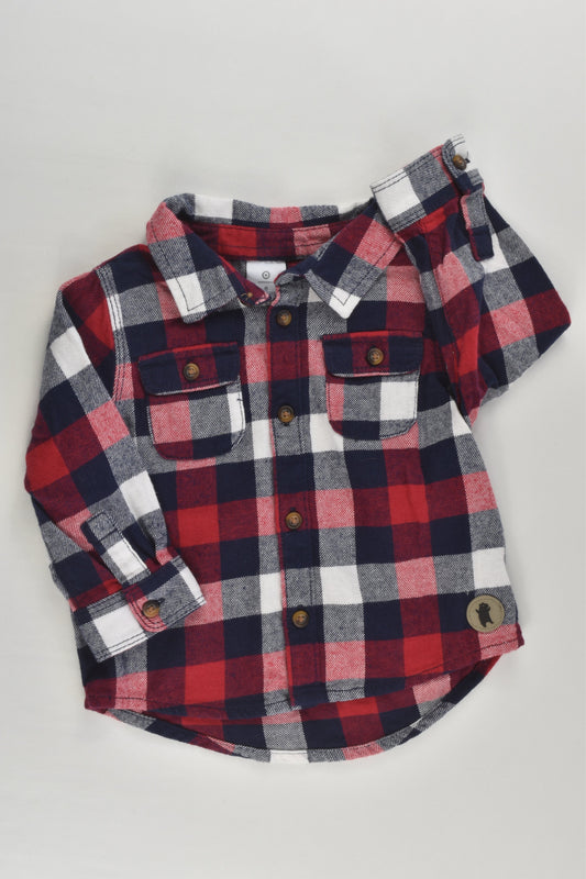 Target Size 0 Checked Casual Winter Shirt