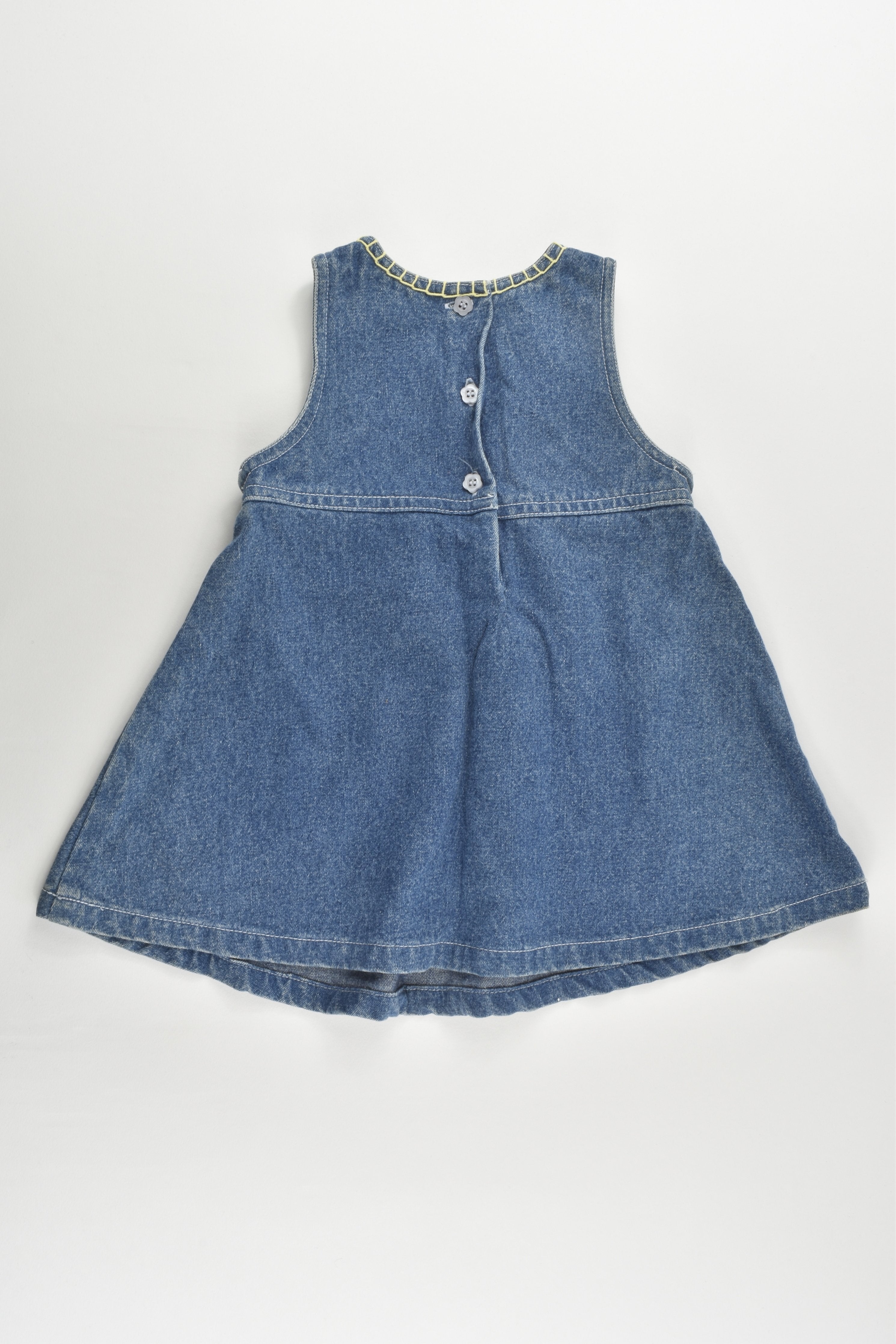 Baby blue 2025 jean dress