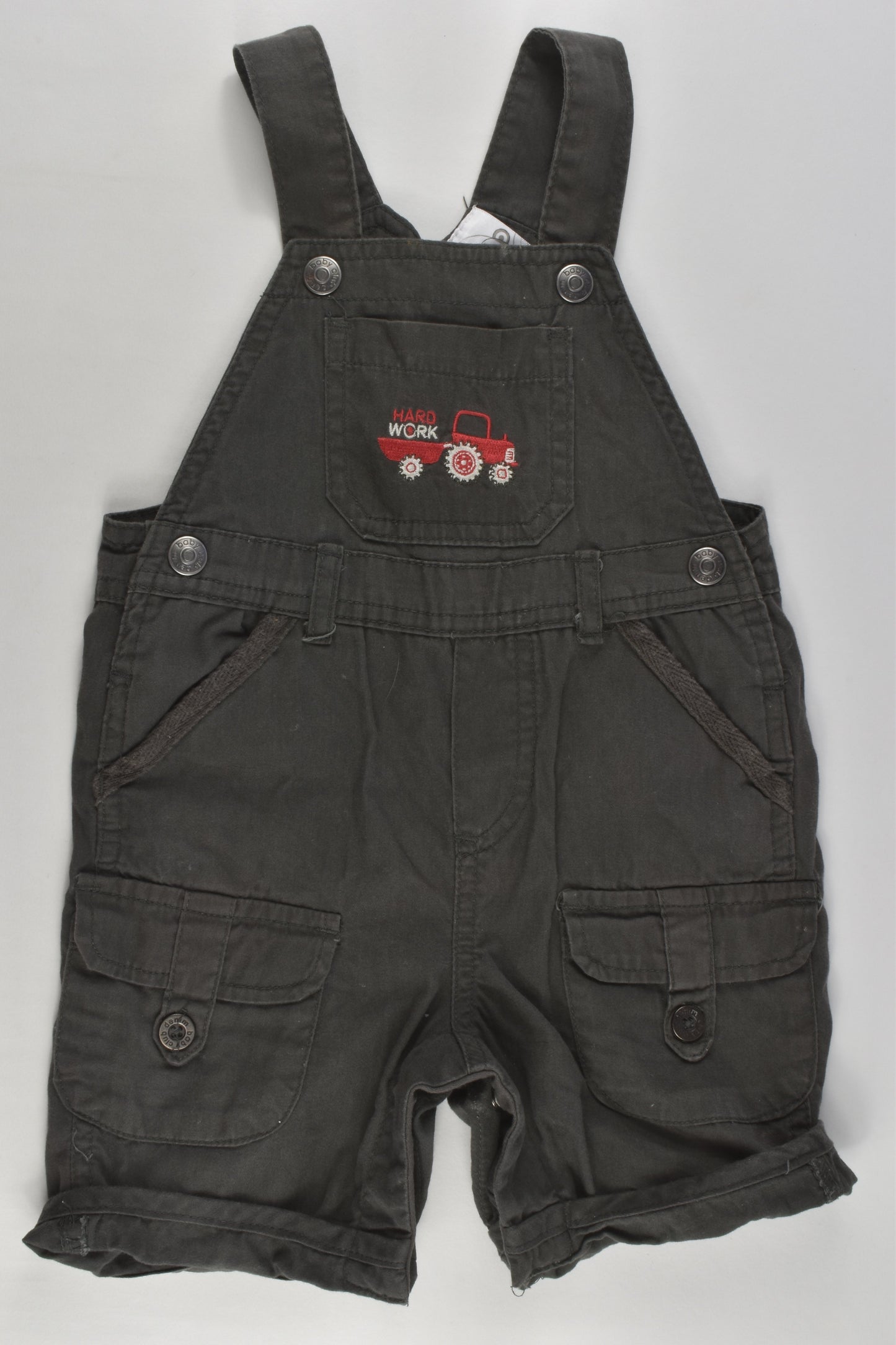 Target Size 0 'Work Hard' Tractor Lightweight Short Overalls
