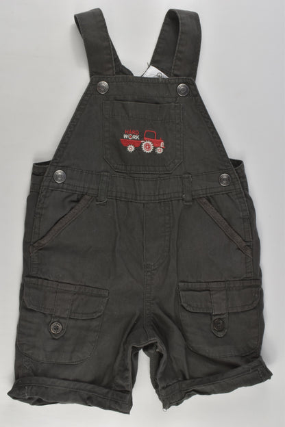 Target Size 0 'Work Hard' Tractor Lightweight Short Overalls