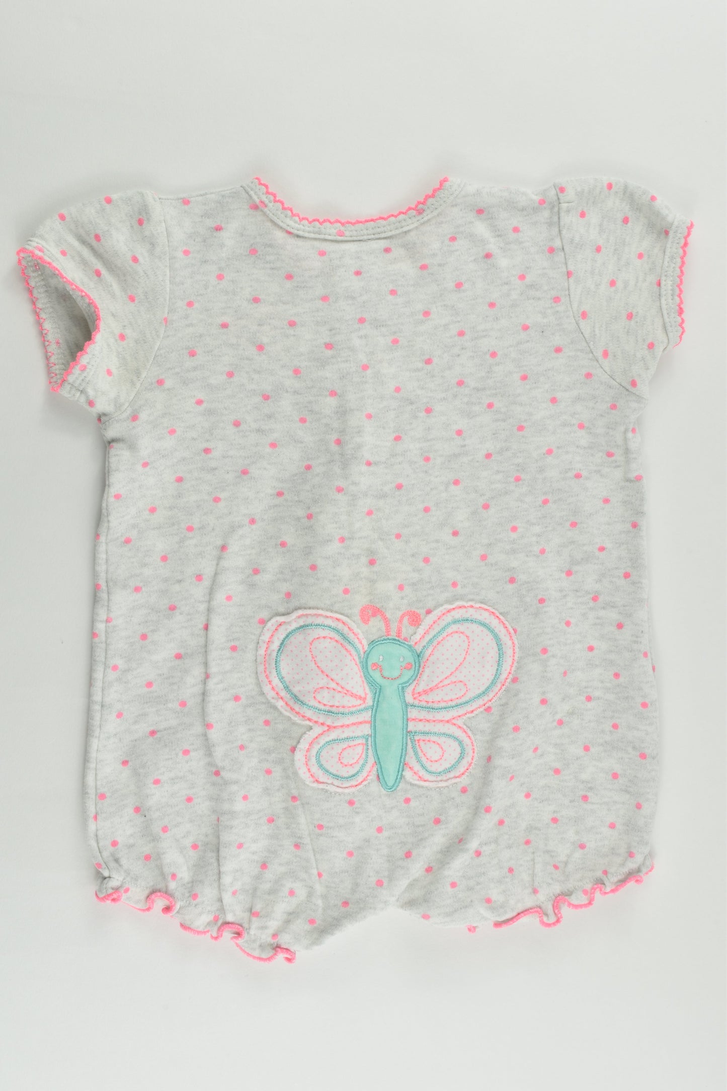 Target Size 00 (3-6 months) Buttefly at the Back Short Romper