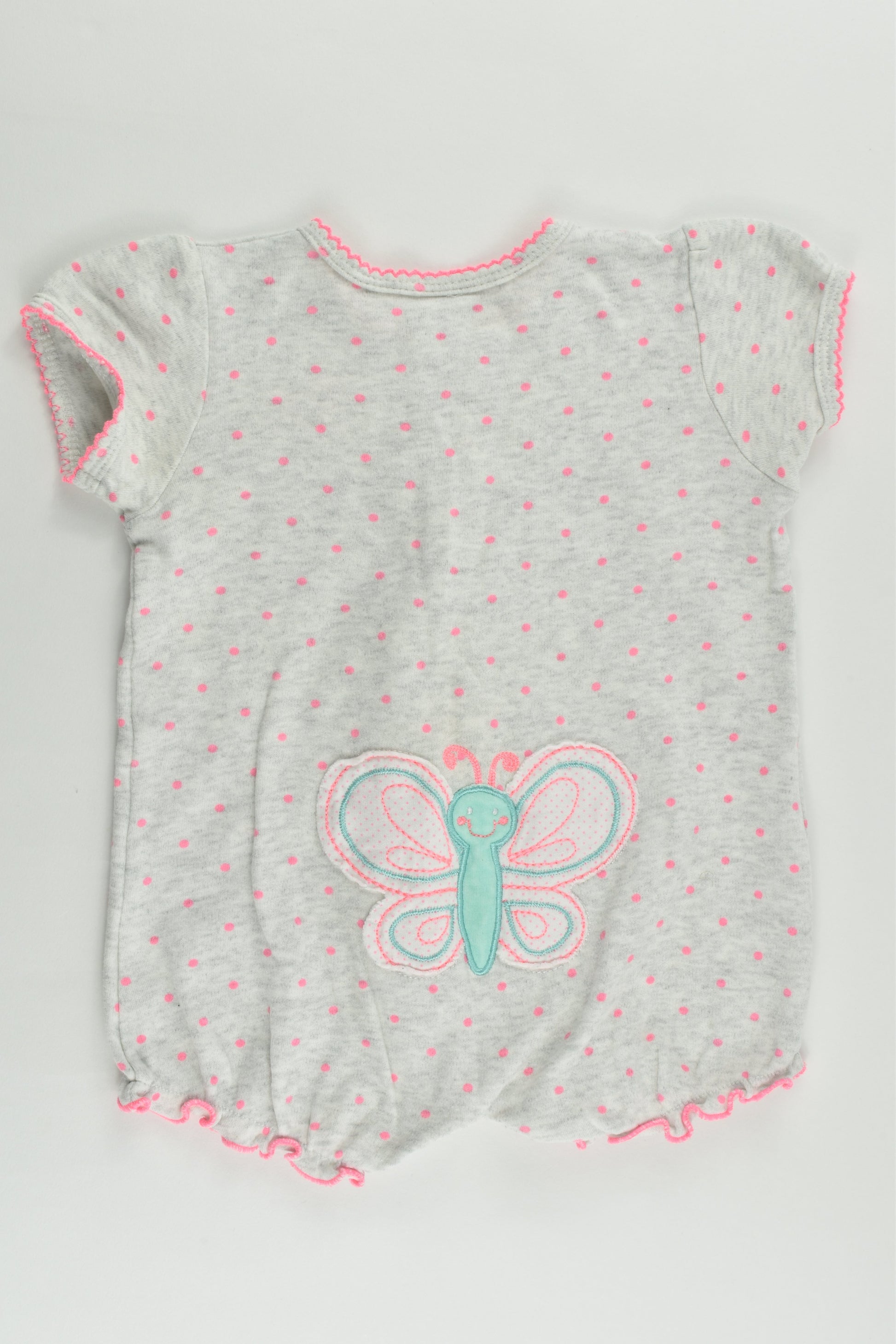 Target Size 00 (3-6 months) Buttefly at the Back Short Romper