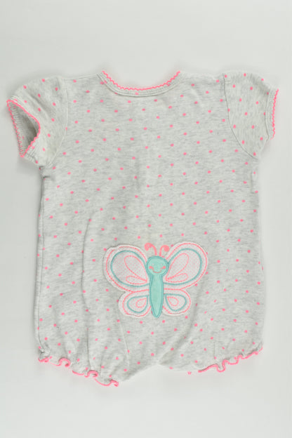 Target Size 00 (3-6 months) Buttefly at the Back Short Romper