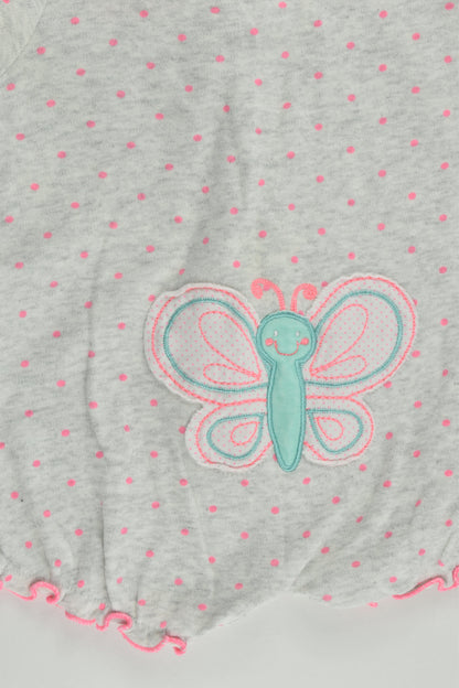 Target Size 00 (3-6 months) Buttefly at the Back Short Romper