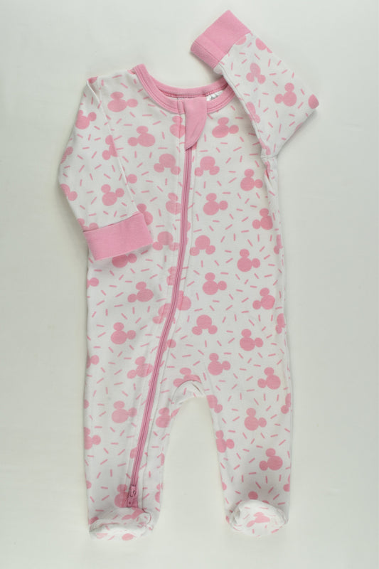 Target Size 00 (3-6 months) Disney Footed Romper