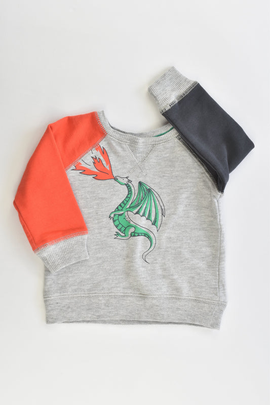 Target Size 00 (3-6 months) Dragon Sweater