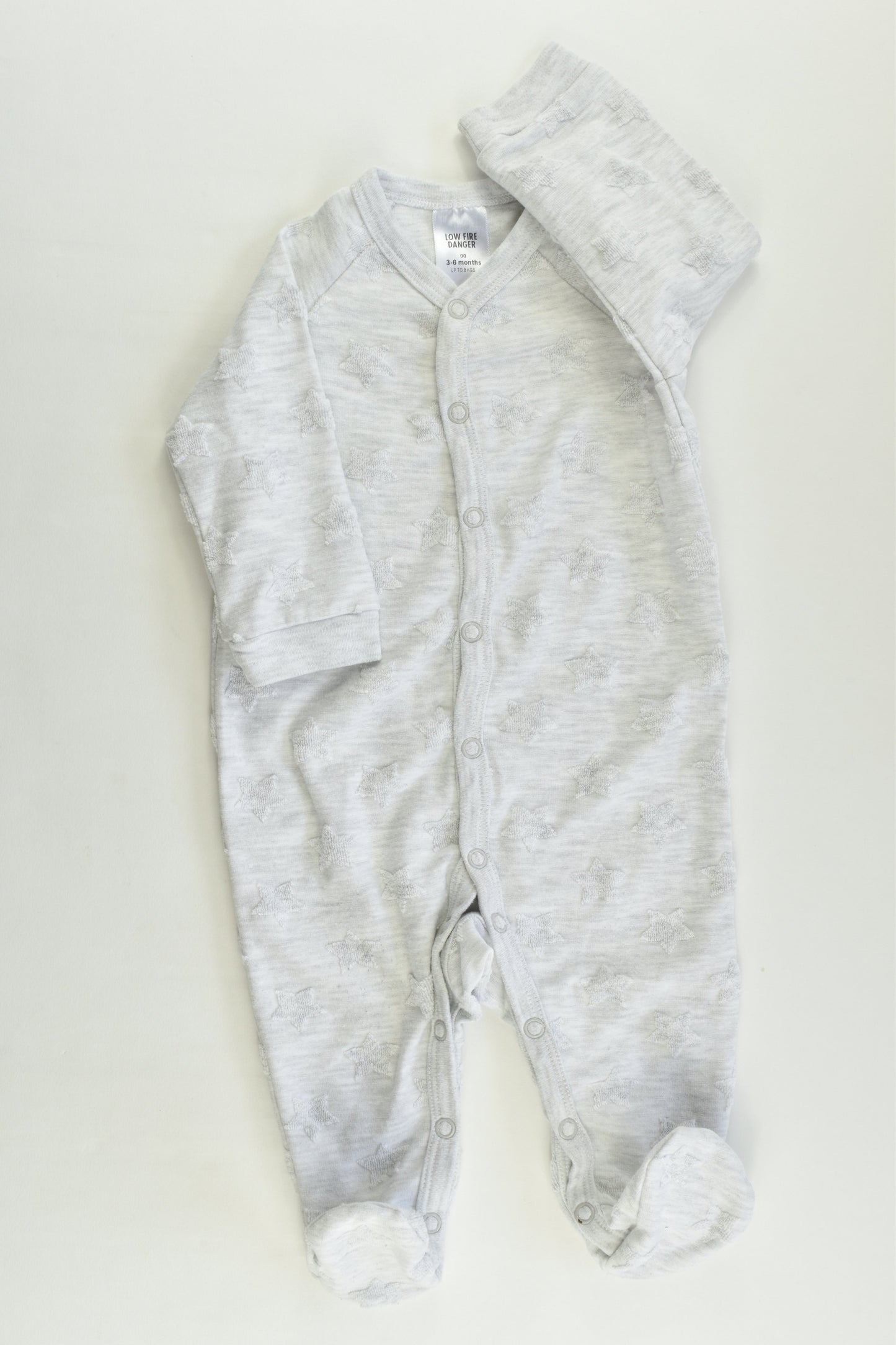 Target Size 00 (3-6 months) Stars Footed Romper