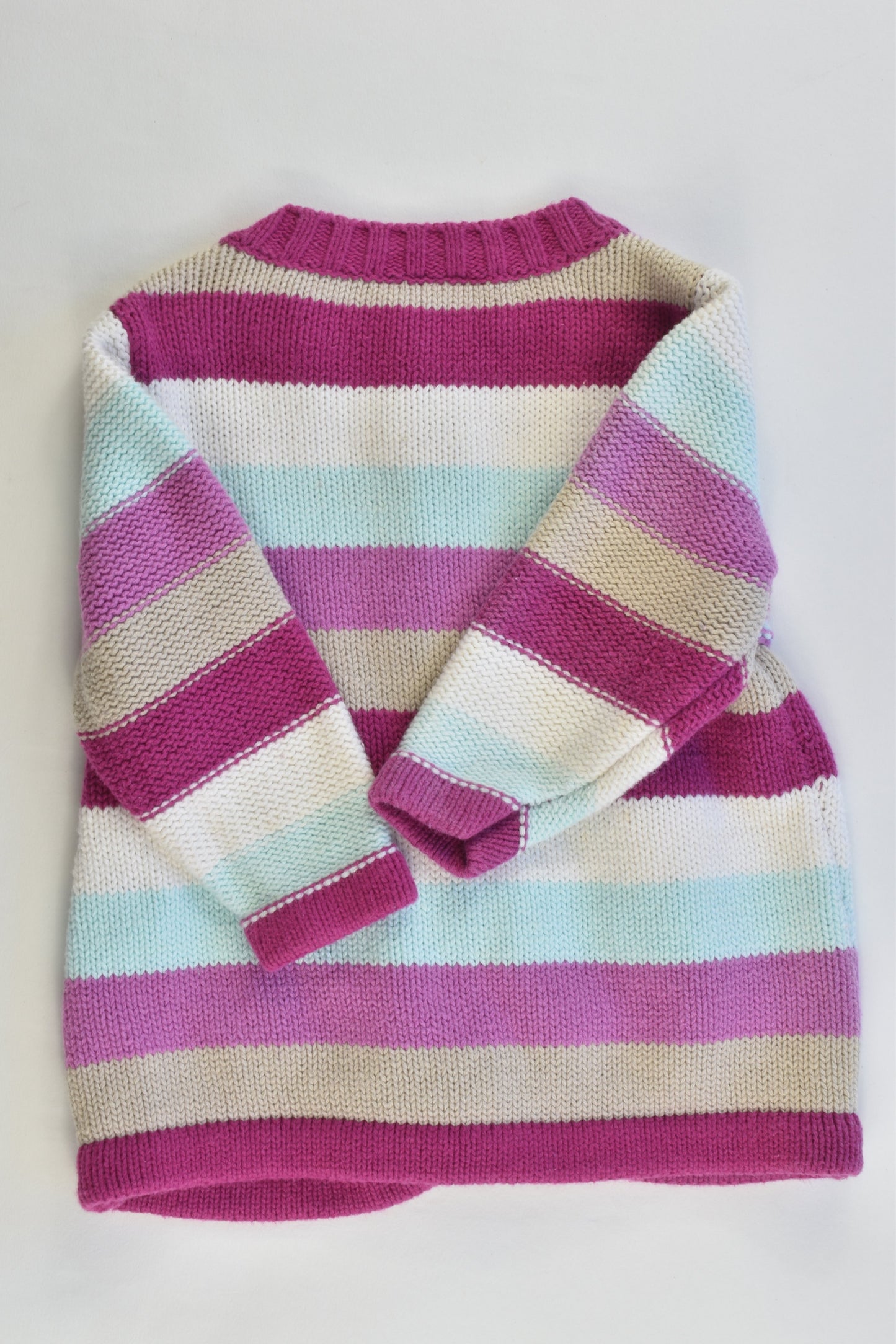 Target Size 00 (3-6 months) Striped Knitted Cardigan