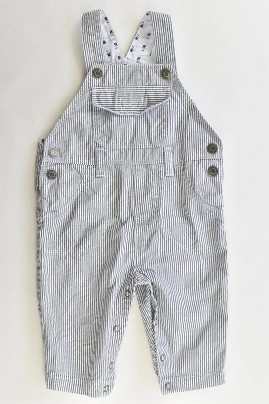 Target Size 00 (3-6 months) Striped Overalls