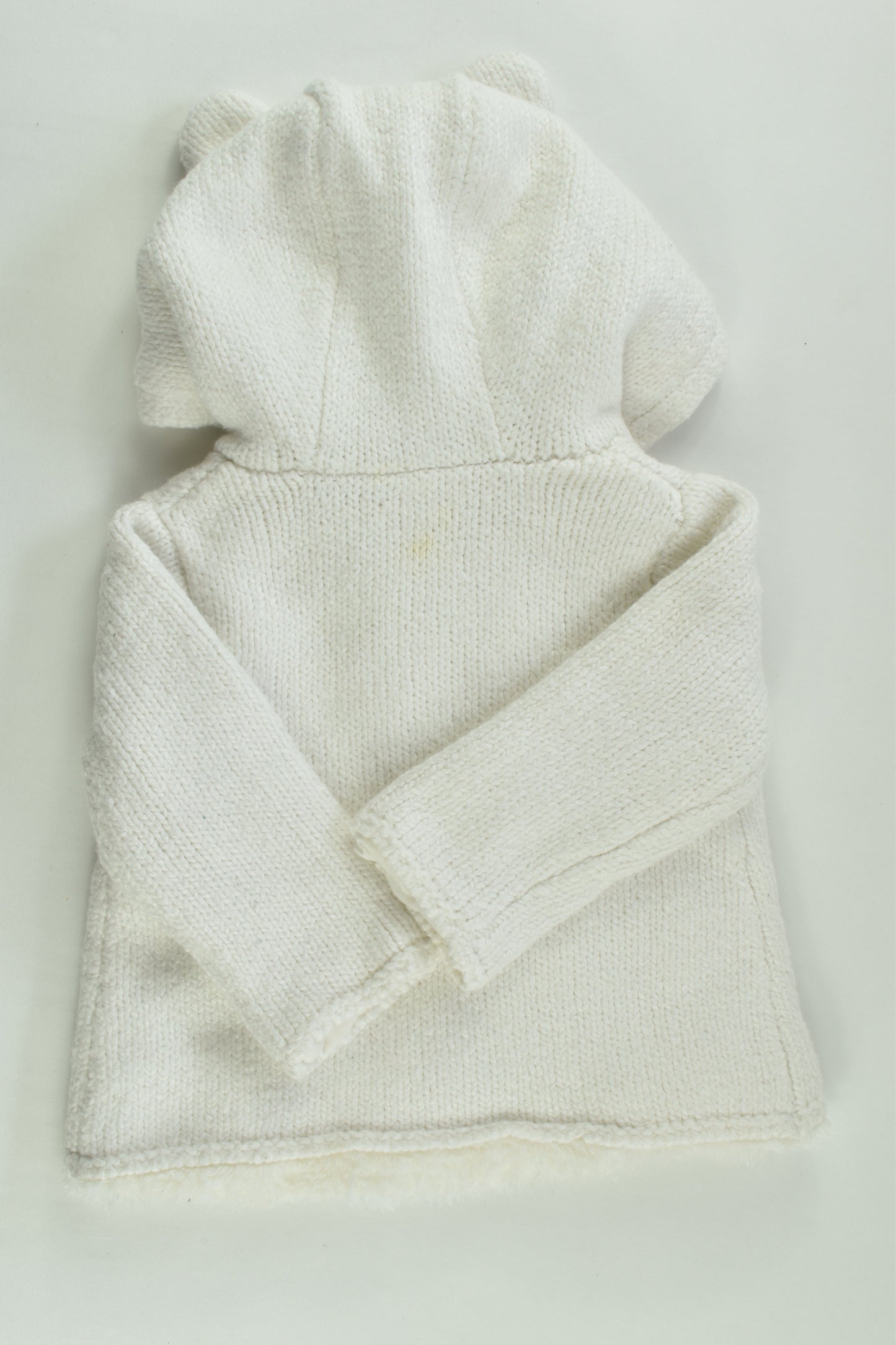 Target Size 00 (3-6 months) Warm Knitted Hooded Jumper