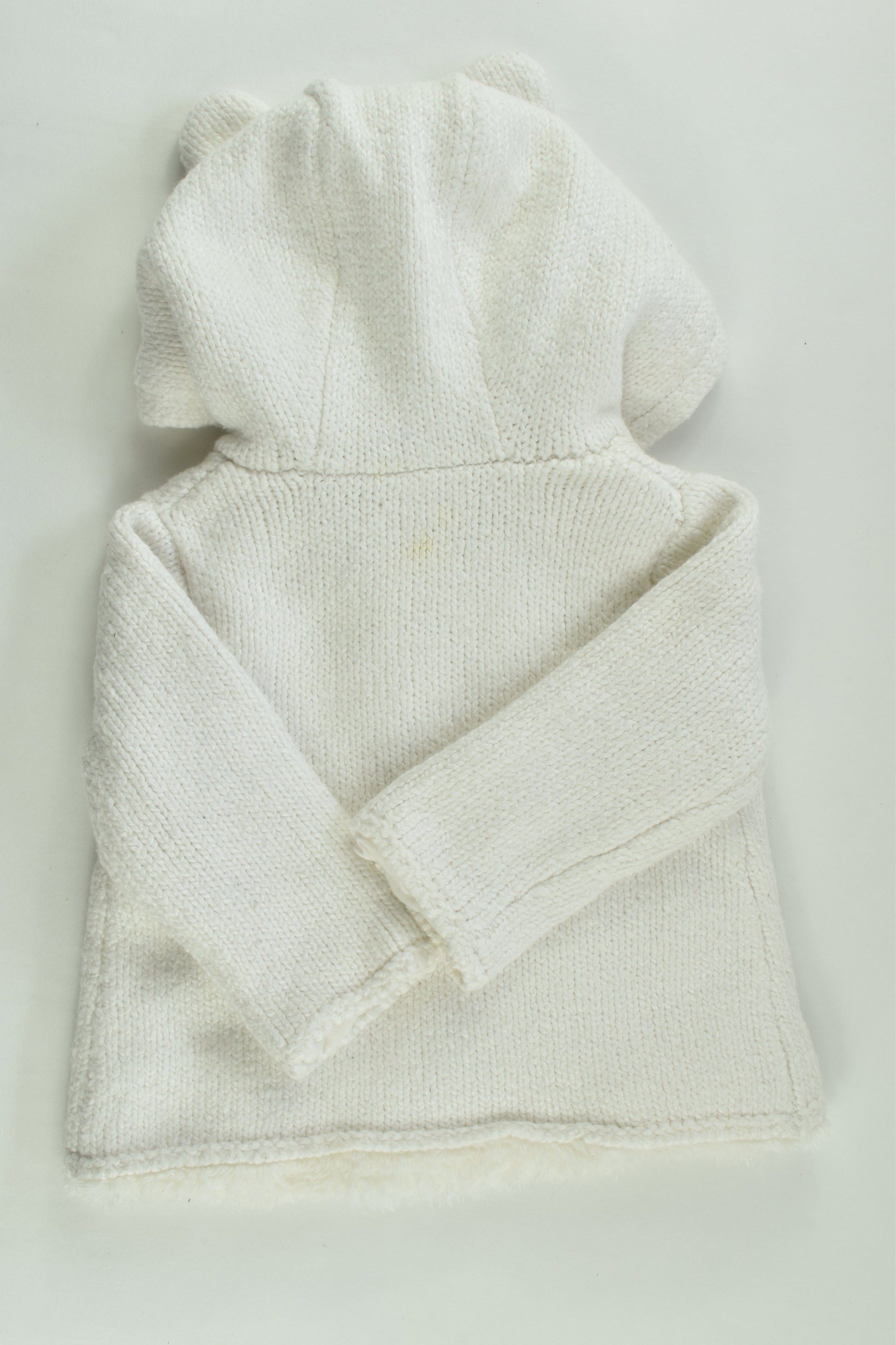 Target Size 00 (3-6 months) Warm Knitted Hooded Jumper