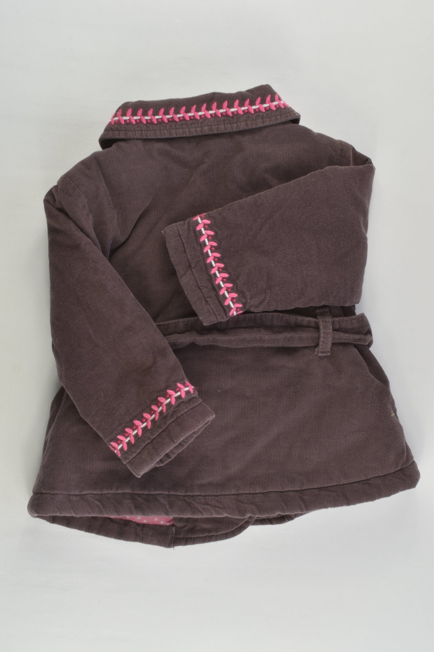 Target Size 00 Lined Padded Cord Jacket