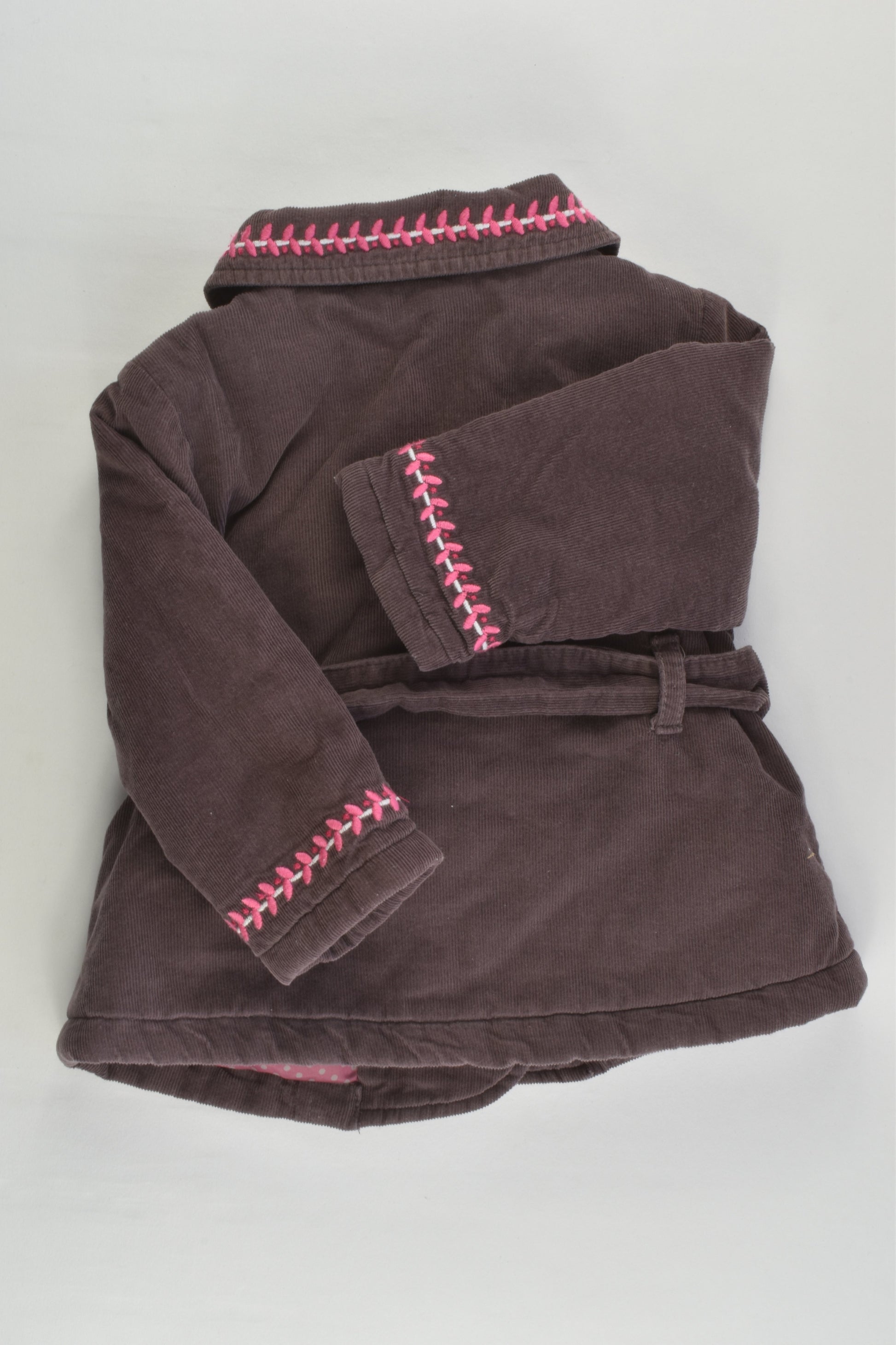 Target Size 00 Lined Padded Cord Jacket