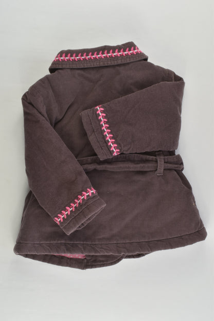 Target Size 00 Lined Padded Cord Jacket