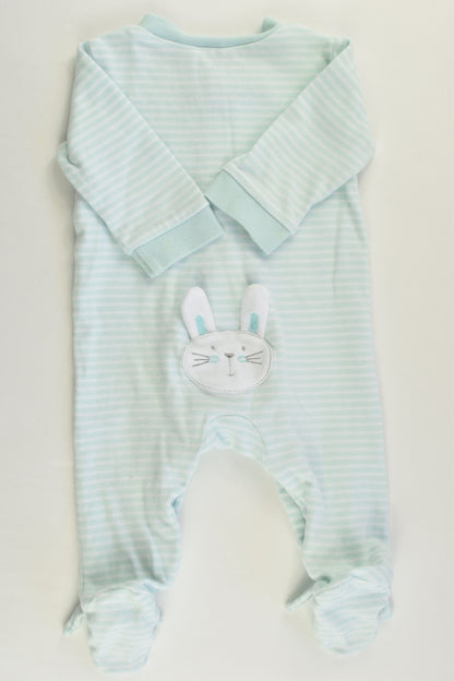 Target Size 000 (0-3 months) Bunny Footed Romper