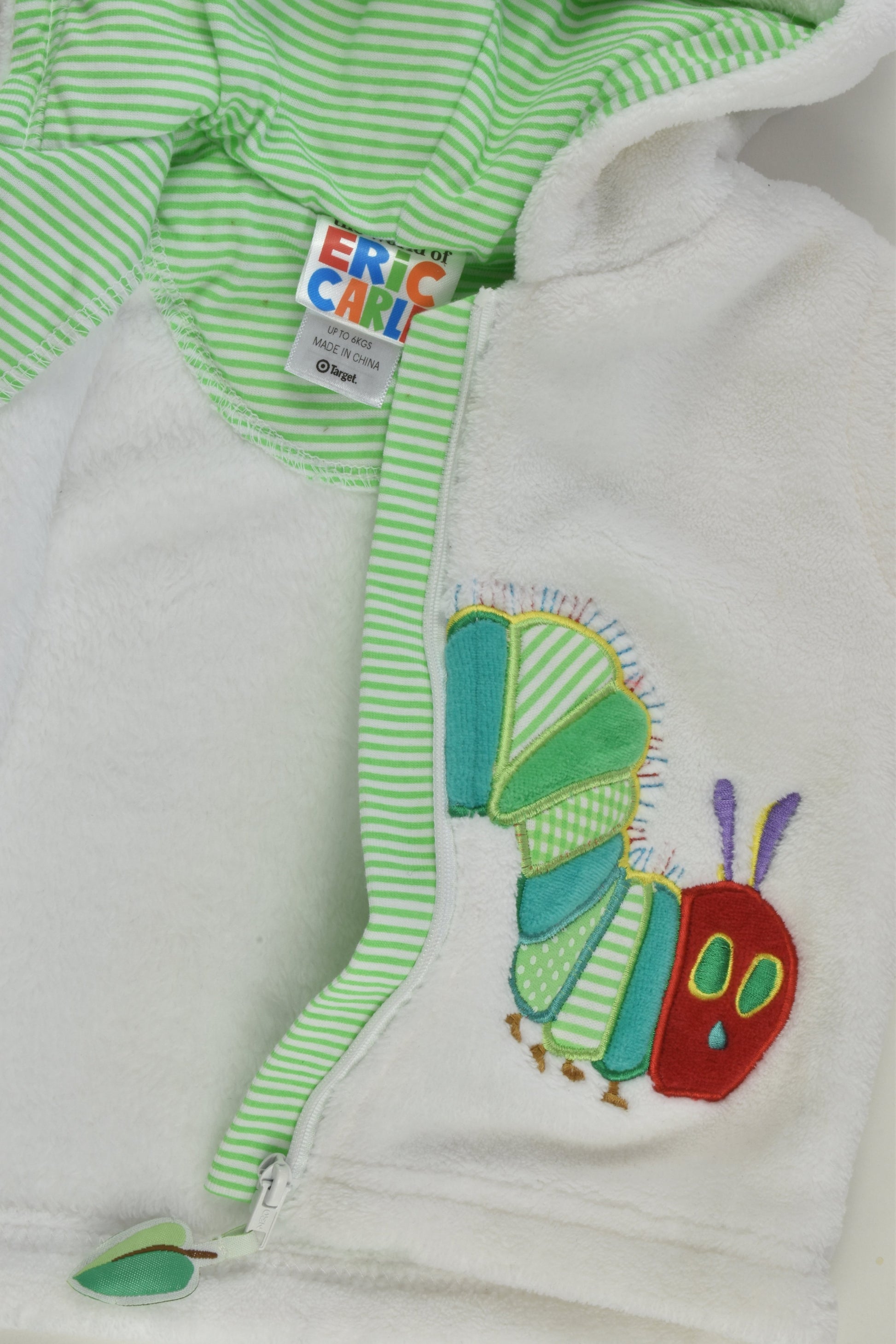 Target Size 000 (0-3 months) The Very Hungry Caterpillar Fluffy Jacket