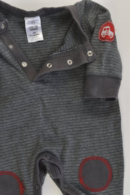 Target Size 000 Footed Romper