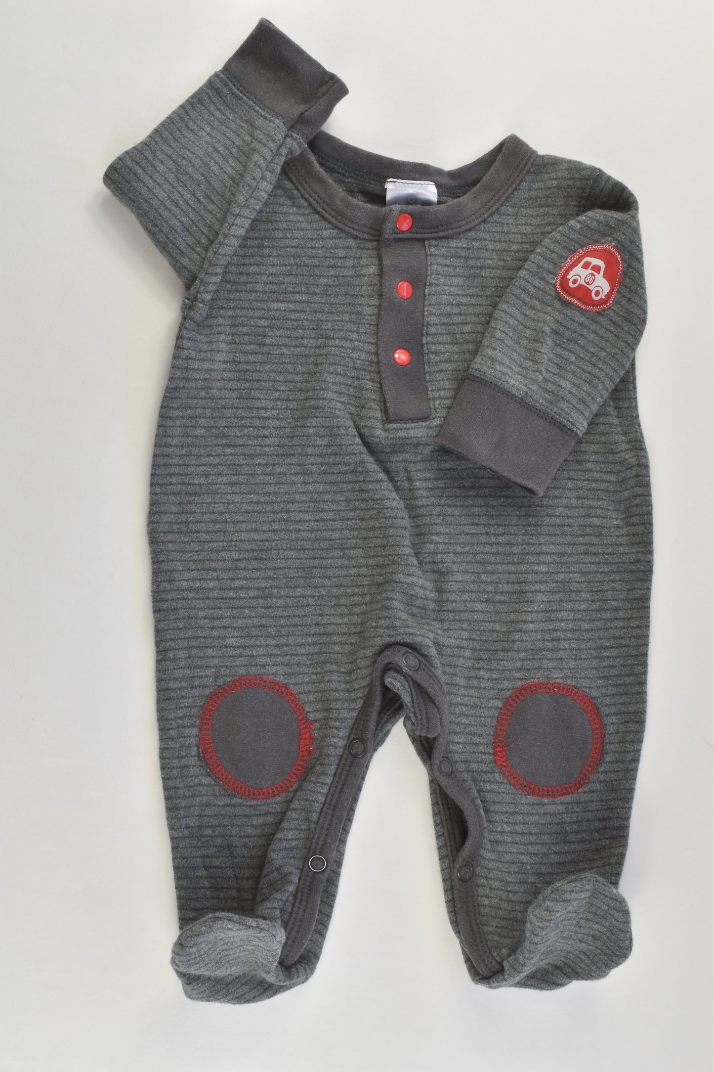Target Size 000 Footed Romper
