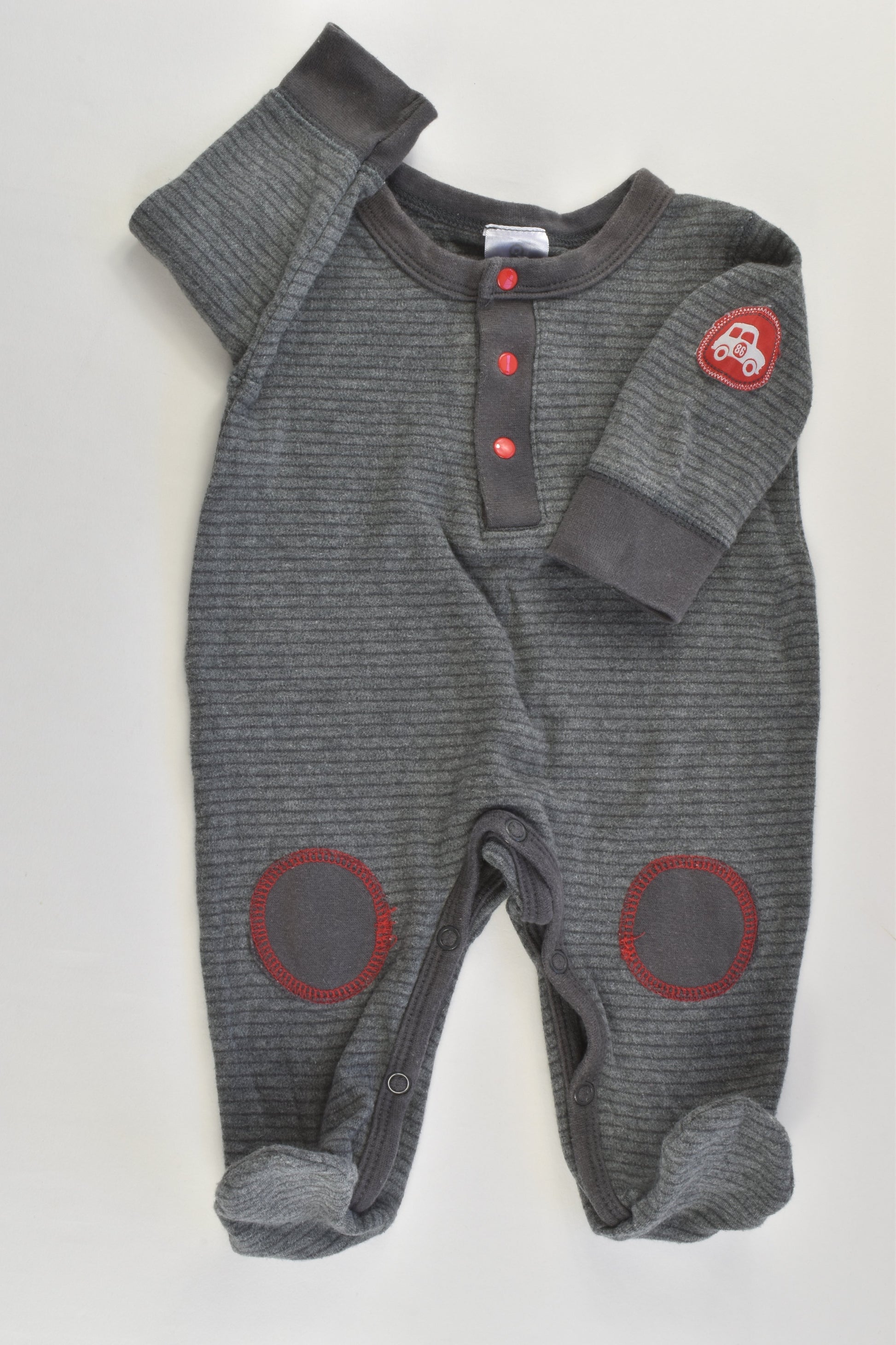 Target Size 000 Footed Romper