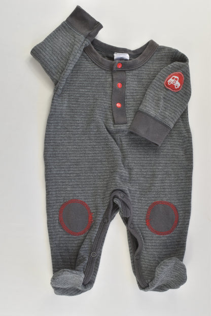 Target Size 000 Footed Romper