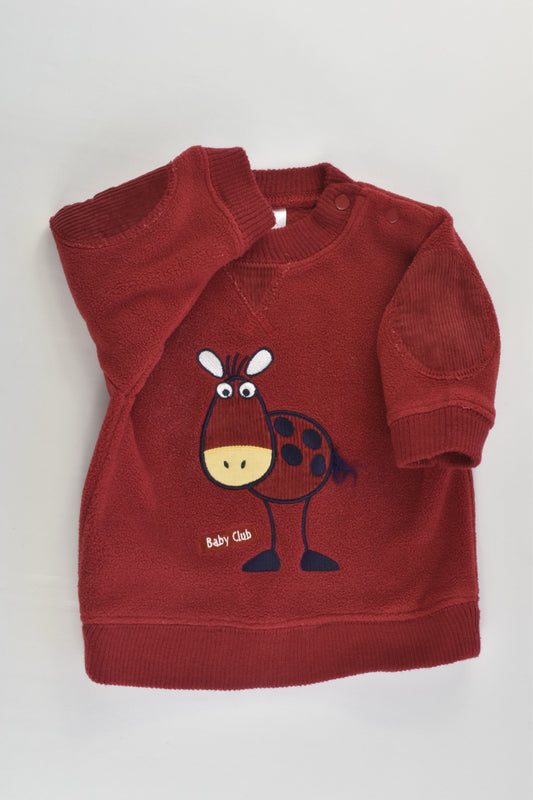 Target Size 000 Horse Fleece Jumper