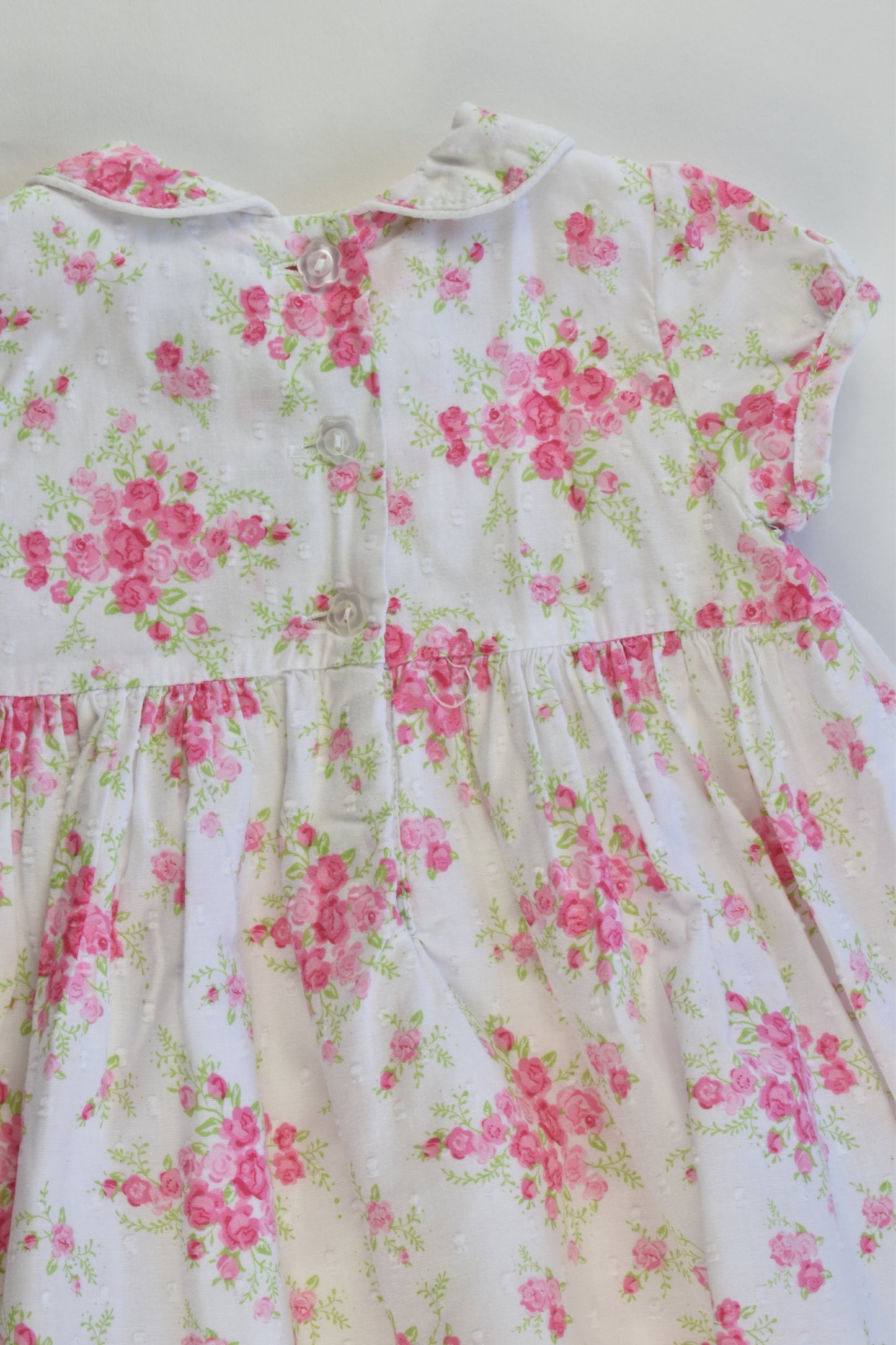 Target Size 000 Lined Smocked Floral Dress