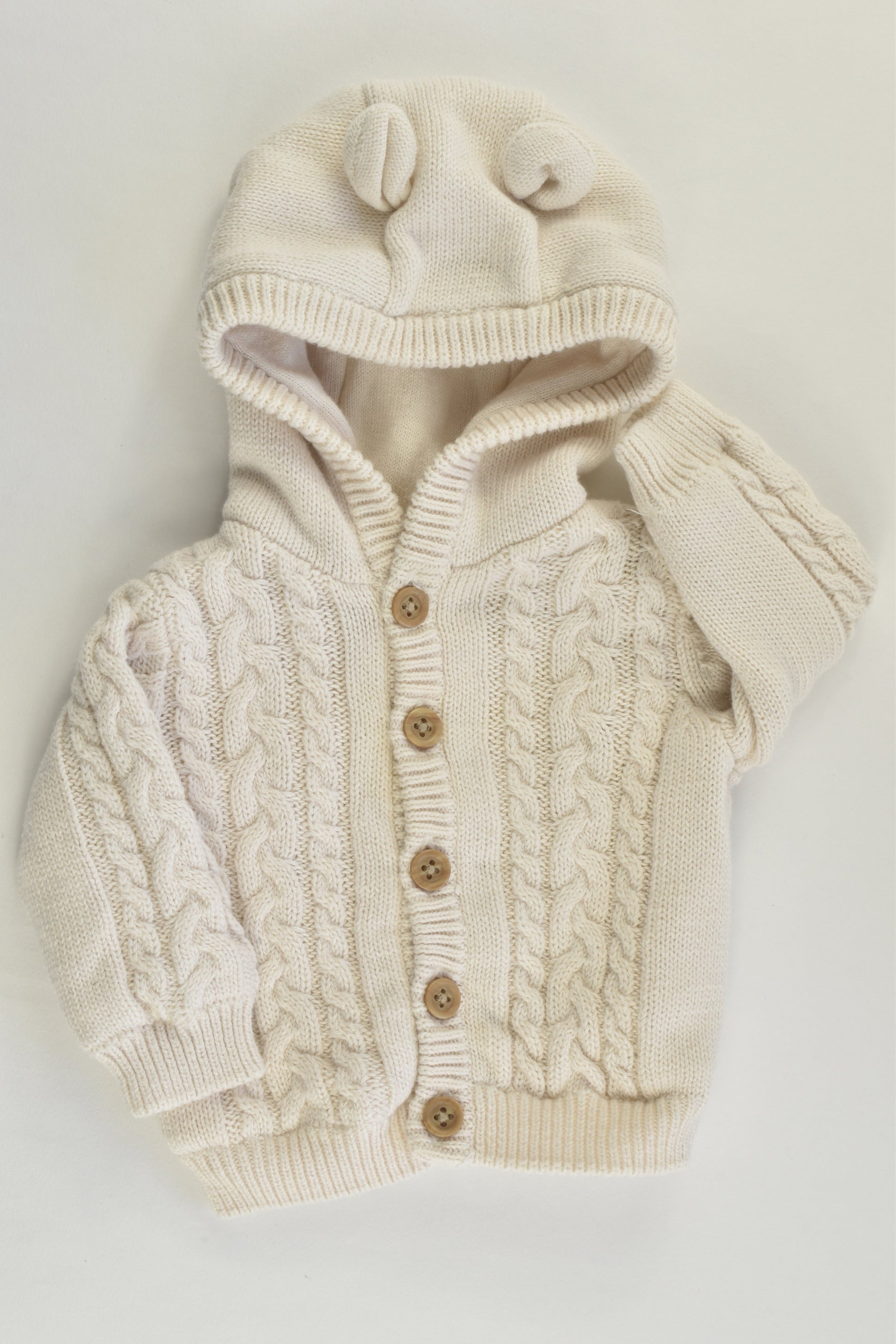 Target Size 0000 Knitted Hooded Jumper