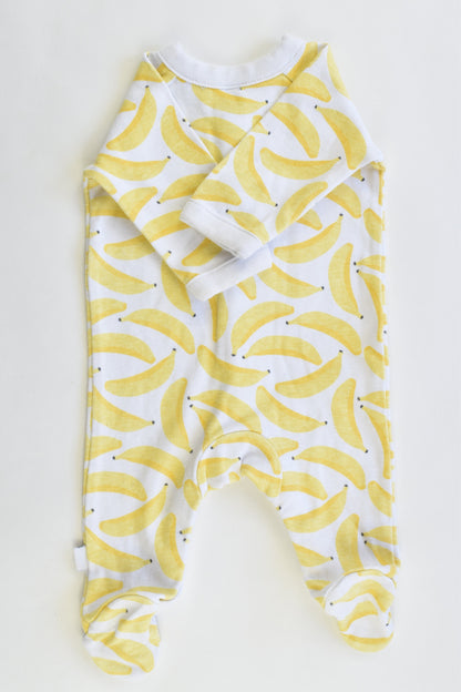 Target Size 0000 (Up to 4 kgs) Banana Romper