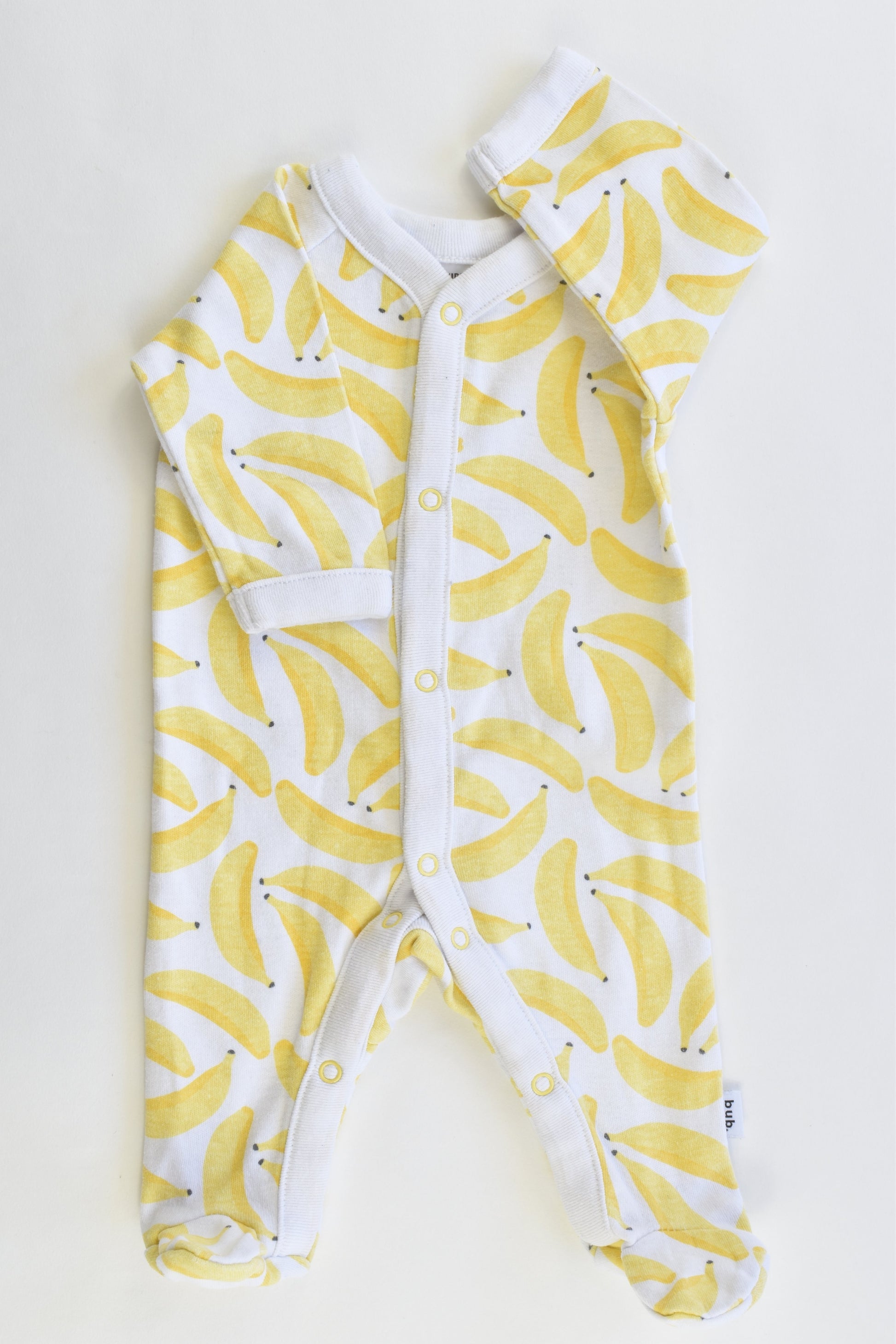 Target Size 0000 (Up to 4 kgs) Banana Romper