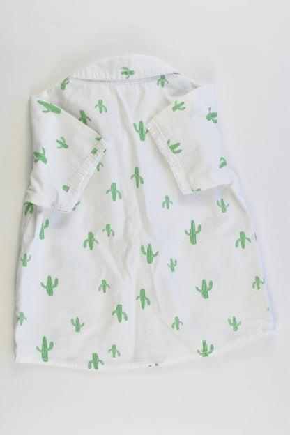 Target Size 1 (12-18 months) Colared Cactus Shirt
