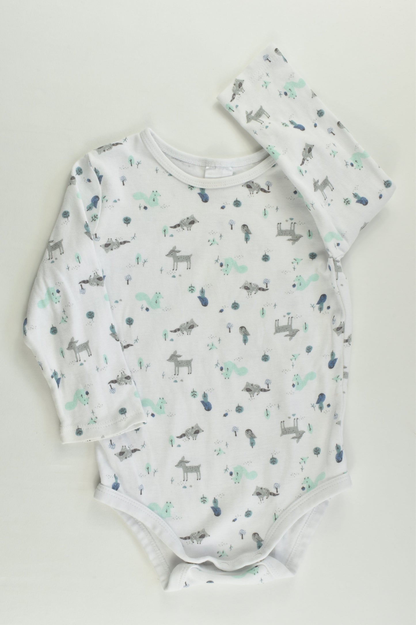 Target Size 1 (12-18 months) Forest Animals Bodysuit